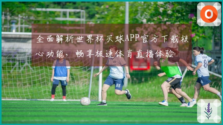 全面解析世界杯买球APP官方下载核心功能,畅享极速体育直播体验