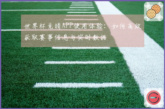 世界杯竞猜APP使用体验：如何高效获取赛事信息与实时数据